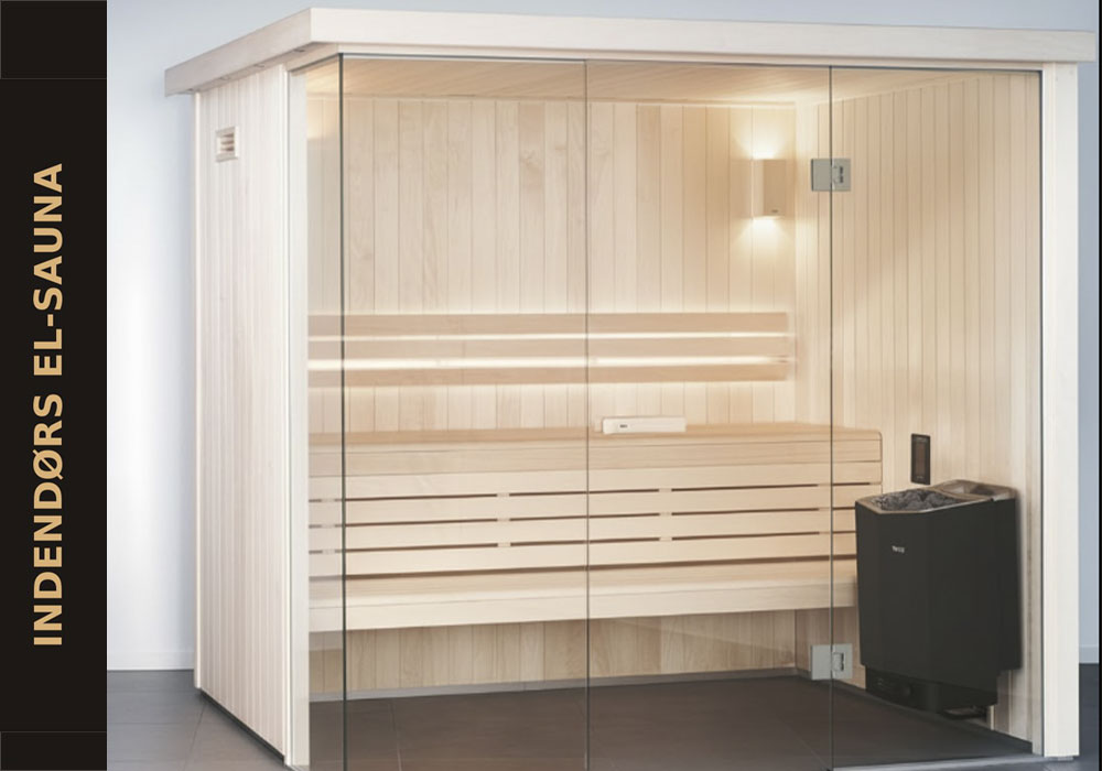 Indendørs el‑sauna